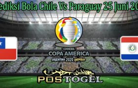 Prediksi Bola Chile Vs Paraguay 25 Juni 2021